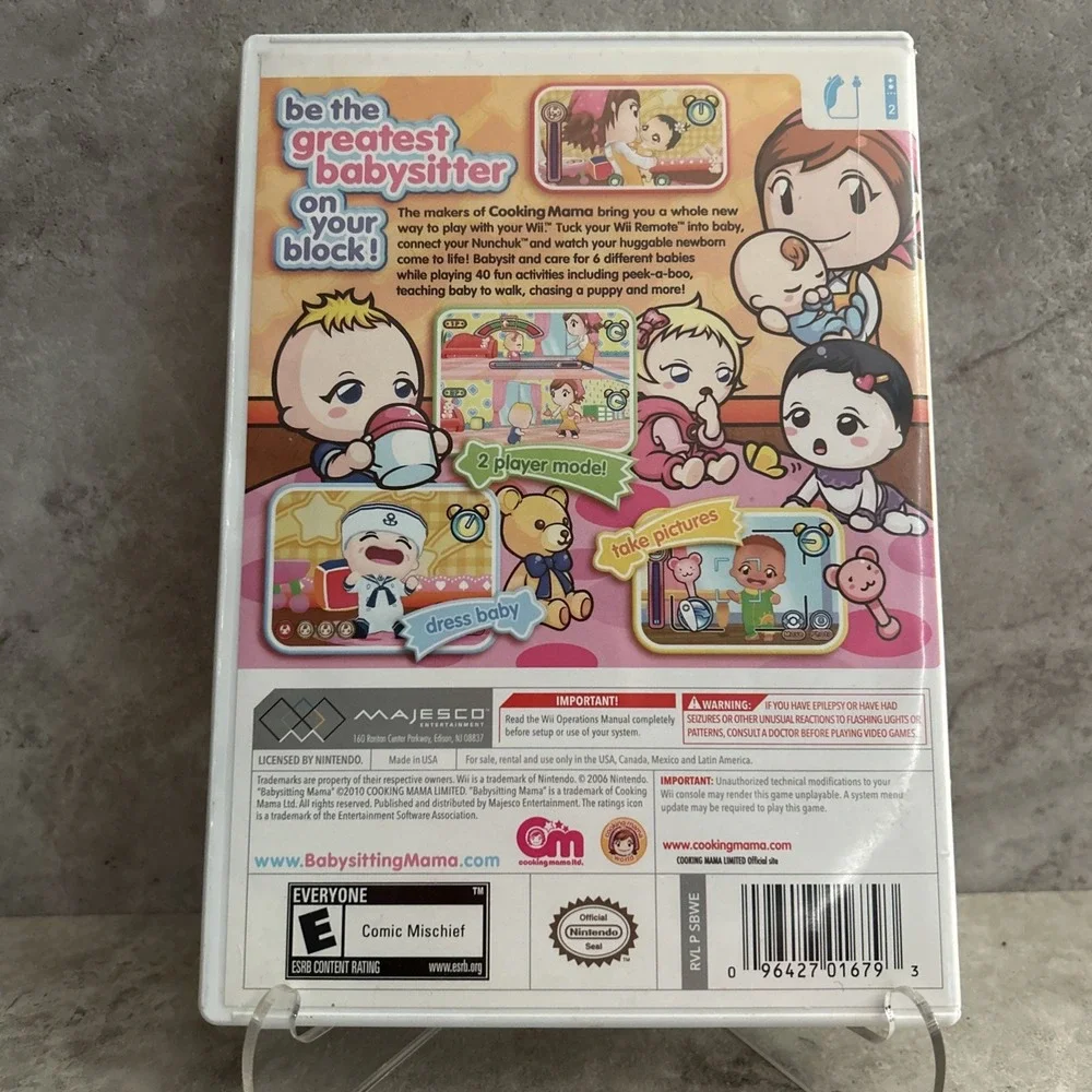 MINTY DISC Cooking Mama: Cook Off (Nintendo Wii, 2007) Complete, Tested CIB